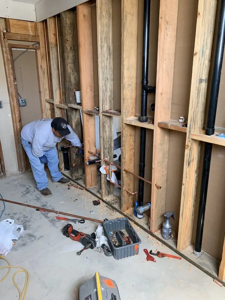Commercial rough-in plumbing for Gas Line Repair in Forest Creek